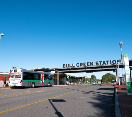 Gallery, Willagee, Bull Creek bus station
