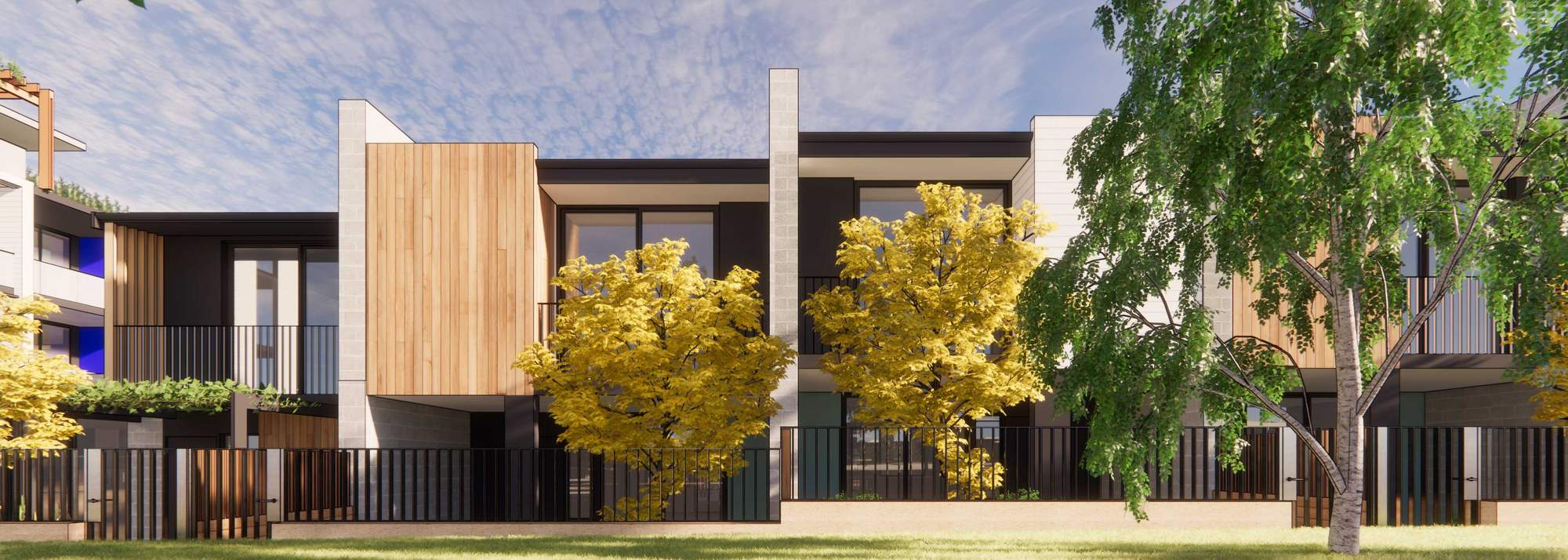 Gallery, Willagee, artist impression of town home living
