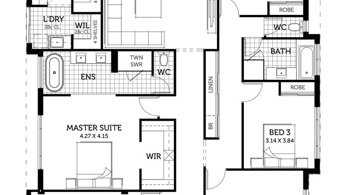 Smart Homes for Living The Grand Indie floorplan