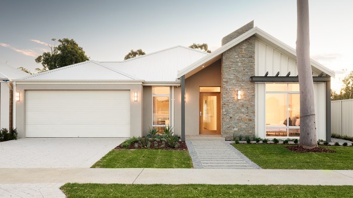 Terrace Homes WA The Northcote front elevation