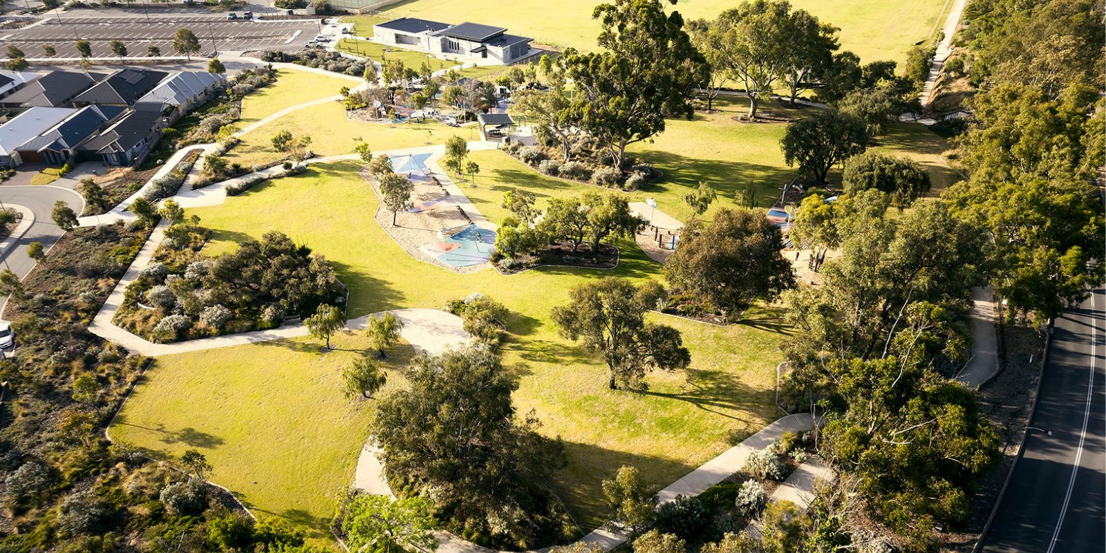 Honeywood, Wandi, aerial view of the community