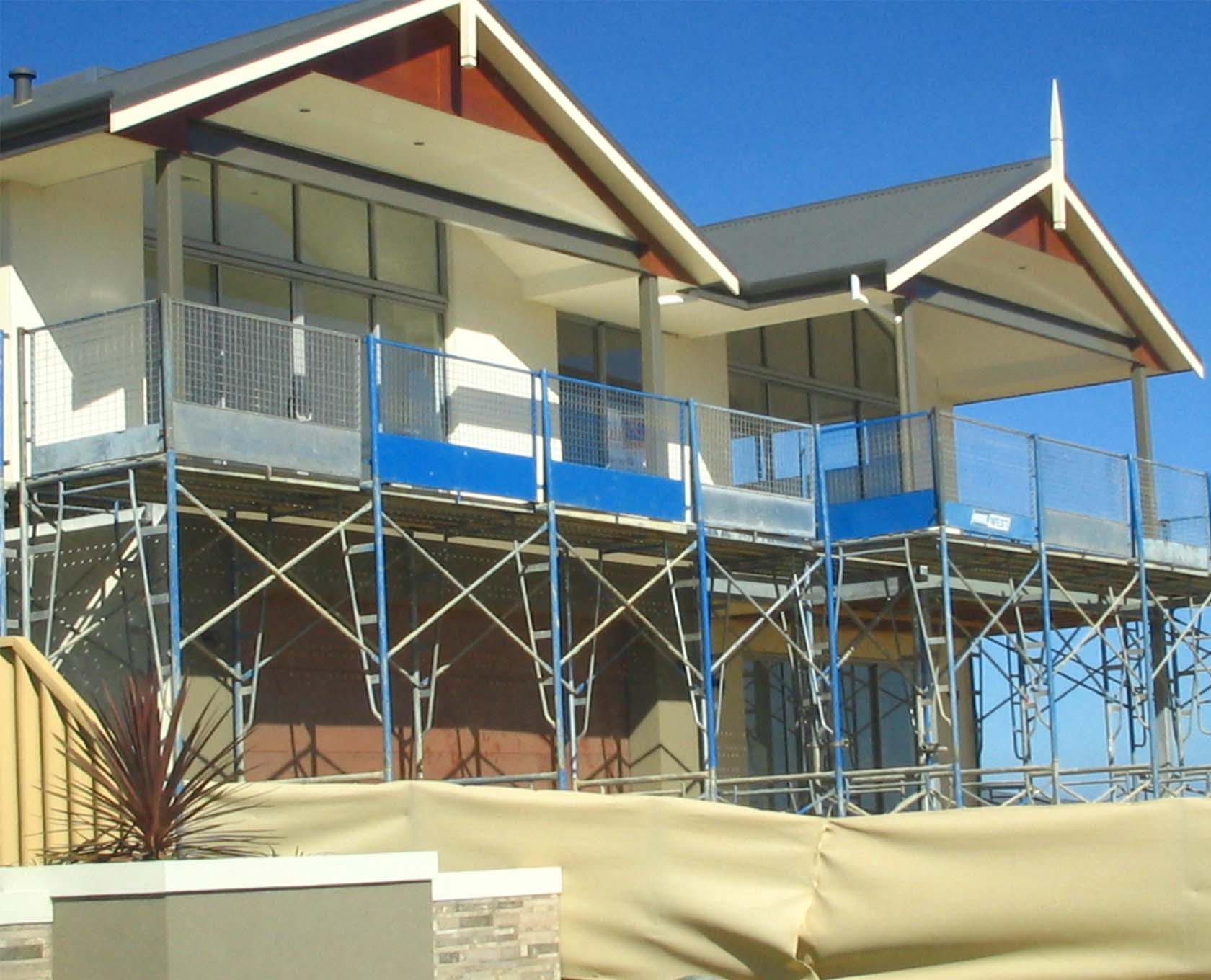 Double storey home design