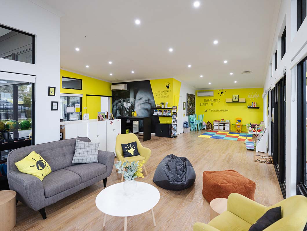 Allara, Eglinton revitalised hireable space 2023, indoor spaces.