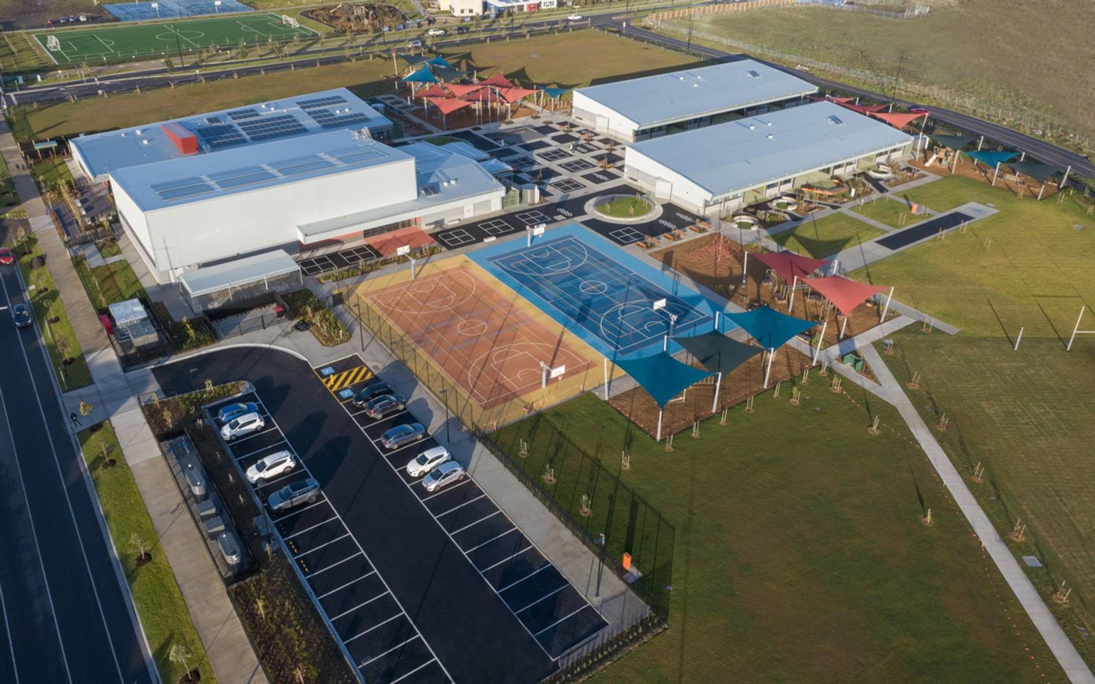Donnybrook primary school aerial view