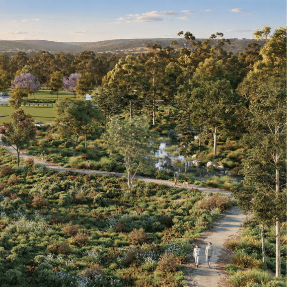 Cardup Brook Reserve Renders